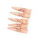 thumbnail image 5 of Moyic 5 uds cubierta de dedo de simulación de Halloween cara de uñas accesorios de disfraz de miedo decoración de fiesta de maquillaje Kits de decoración para fiestas dedo color piel Moyic HA000181-05B, 5 of 6