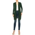 thumbnail image 4 of Women's Classic Long Sleeve Cardigan with Side Pockets for Everyday Wear, 4 of 6
