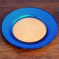 thumbnail image 1 of Red Pomegranate 0982-7 Gilt Eclipse Salad Plate, Gold & Blue, 1 of 1