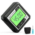 thumbnail image 1 of Riwcyla 3in1 Magnetic Inclinator Digital Level and Angle Finder Versatile 4 * 90° Inclinometer LCD Display Dipmeter Gauge 4 Unit Switchable, 1 of 6
