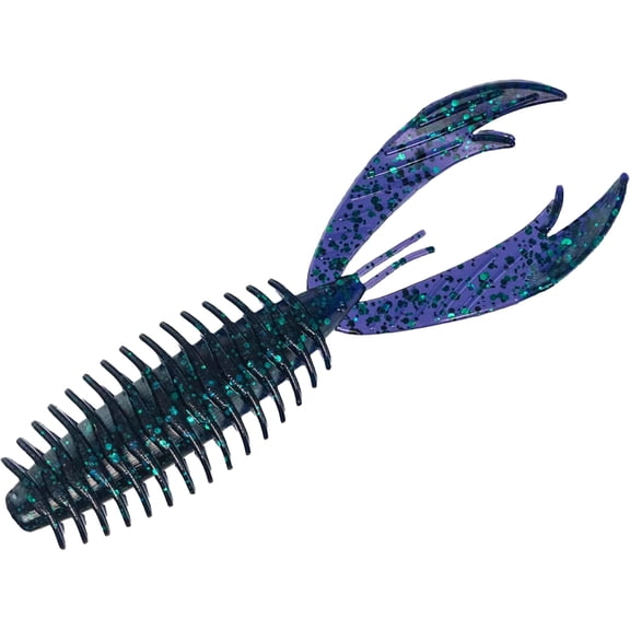 Big Bite Baits Fighting Craw 3.75" Junebug