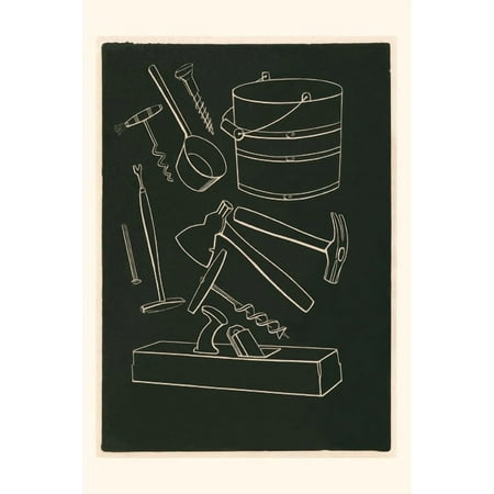 Pocket Sized - Found Image Press Journals: Vintage Journal Assorted Tools (Paperback)