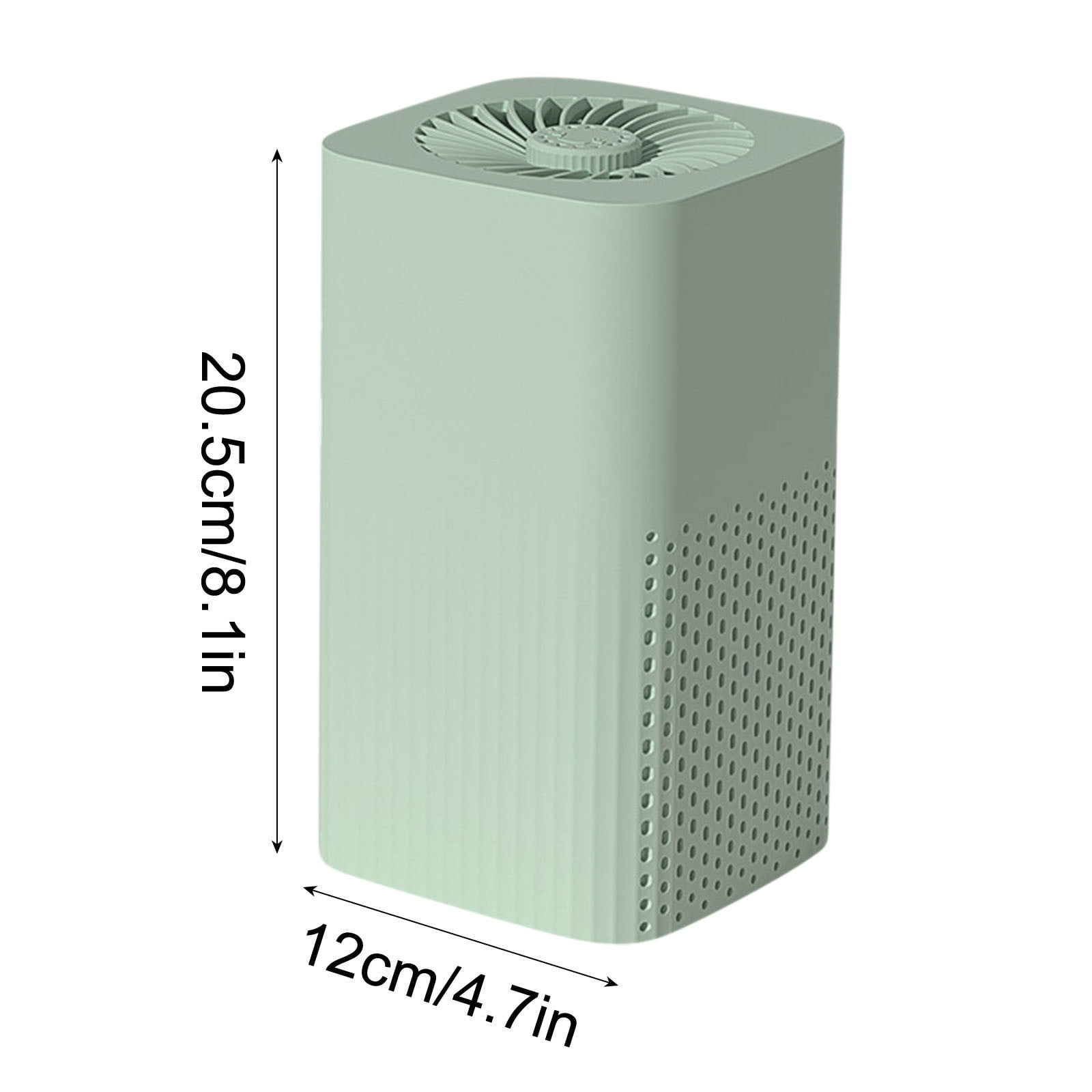Zatoumnr USB Purifier Home and Car Desktop Indoor Air Filtration and Purification Includes 2x Filters, 2x Aroma Pads, 1x Core
