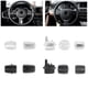 thumbnail image 2 of Regular 6131 9229 485 Volante del coche para la perilla de control del interruptor de llave para F11-f12 F07 F01, 2 of 5