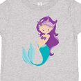 thumbnail image 4 of Inktastic Mermaid Girls Toddler T-Shirt, 4 of 5