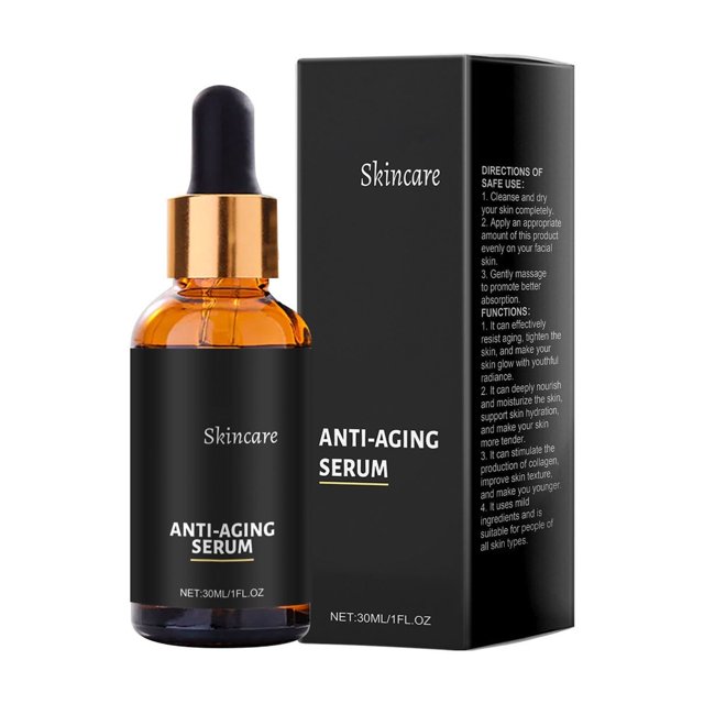 Suero facial de resultados instantáneos, reafirmante y antiarrugas, reduce drásticamente las líneas finas y arrugas, hidratante y humectante (30 ml)