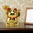 thumbnail image 3 of 2in Lucky Cat Waving Arm Set, Solar Powered Cute Waving Cat Waving Arm for Fortune Money and  Luck Solar Fortune Cat Statue Decorations for Decorating Front Desk, 3 of 8