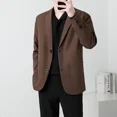 thumbnail image 5 of Chaqueta de traje de hombre de abrigo blanco, chaqueta de vestir para hombre chino, diseñador de lujo de negocios, nueva ropa de moda de primavera 2024, 5 of 5