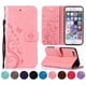thumbnail image 2 of Funda tipo cartera con tapa para niñas para Apple iPhone 14 13 12 Mini 11 Pro Max SE 2020 X XR XS 8 7 6 6S Plus 5S, funda trasera de cuero con soporte D04E Tan Jianjun unisex, 2 of 2
