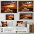 thumbnail image 4 of Designart "Maasai Mara National Sunset" Landscapes Floater Framed Canvas Wall Art, 4 of 7