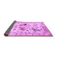 thumbnail image 2 of Ahgly Company Indoor Round Animal Purple Traditional Area Rugs, 6' Round, 2 of 4