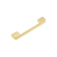thumbnail image 2 of Utopia Alley Marino Pull Handle - Decorative Cabinet Drop Pull Handles- Vintage Cabinet Hardware with Hand Finished Brushed Brass - Metal Drawer Pull Handle, 5.0" Center to Center, 2 of 10