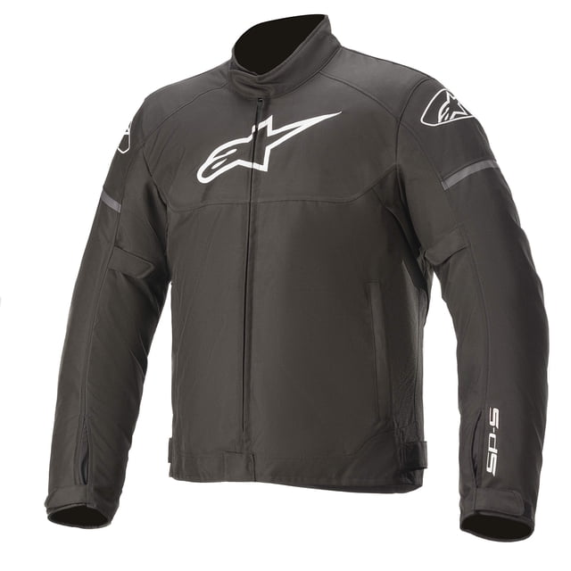 Chaqueta de moto Alpinestars T-SP S impermeable negra para hombre