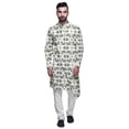 thumbnail image 1 of Atasi Ensemble Kurta-Pyjama Long en Coton pour Hommes, Kurta-Pyjama Décontracté de Designer, Vêtements, 1 of 3