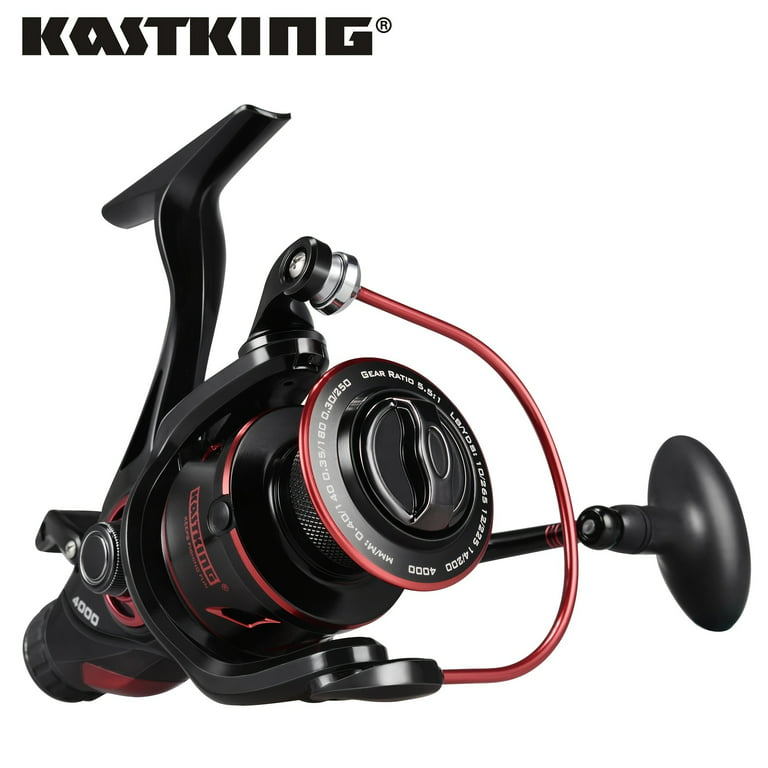 KastKing Sharky Baitfeeder III 12KG Drag Carp Fishing Reel With Extra  Spool, Front And Rear Drag System, Freshwater Spinning Reel, Fishing Tackle  