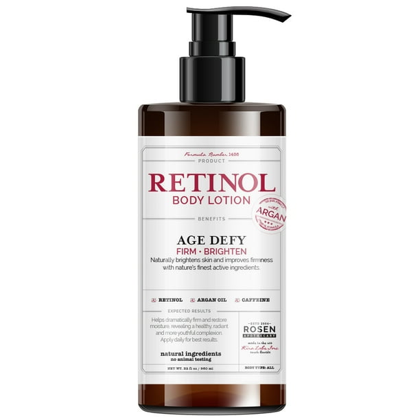 Rosen Apothecary AntiAging Retinol Body Lotion, Age Defy, Body Firms