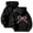 B-Black, variant on Hoodies for Girls Trendy 1/4 Zip Up Loose Hoodie with Bow Print Drop Shoulder Sweatshirt Spring Winter Outerwear Pullover Hoodies Fall Shirts White XL