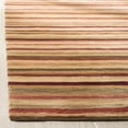 thumbnail image 3 of Safavieh Tibetan Magna Striped Wool Area Rug, Rust/Beige, 4' x 6', 3 of 8