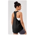 thumbnail image 3 of Women Loose Vest Quick Dry Breathable Sleeveless Sports Fitness Running Tops, 3 of 3