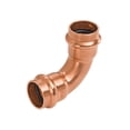 thumbnail image 1 of Acoplamiento de manguera NIBCO 4010344, codo de 90°, cobre de 0,5 pulgadas, x10, 1 of 2