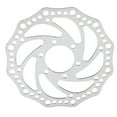 thumbnail image 2 of Durable Steel Material, Easy Installation, Reliable Performance, Enhanced Heat Dissipation - Bicycle Disc Brake Rotor With Versatile Design For Mountain Bikes And Road Bikes, 2 of 8