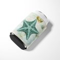 thumbnail image 3 of Carolines Treasures SB3043CC Beach Asteroidea Sea Star Starfish Teal Can or Bottle Hugger Can Hugger multicolor, 3 of 5