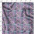 thumbnail image 3 of Soimoi Florals Printed, Poly Canvas Fabric, Decor Sewing Fabric by The Yard 56 Inch Wide,Decorative Fabric for Curtains Tote Bags, Pink, 3 of 6