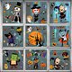 thumbnail image 5 of 2 juegos de pegatinas estáticas para ventanas de Halloween, casa embrujada, Jack-O-Lantern, araña, fantasma, fiesta navideña, pegatinas decorativas para ventanas, 5 of 6