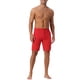 thumbnail image 2 of INSPIRAR CHIC Ropa de playa de verano para hombres, pantalones cortos de tabla ligeros y casuales, 32 Rojo, 2 of 5