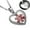 Ant Allergy, variant on LF Womens 316l Stainless Steel ICE Sos Emergency Personalized Custom Medical Alert Necklace Heart ID Tag Pendant Health Alert Monitoring Silver for Woman