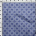 thumbnail image 4 of oneOone Cotton Poplin Grayish Purple Fabric Asian Block Print Dress Material Fabric Print Fabric By The Yard 56 Inch Wide, 4 of 4