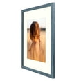 thumbnail image 2 of Golden State Art 16x20 Picture Frame, Matted to 11x14 with High Definition Glass, Blue, 1 Pack, 2 of 8