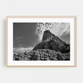 thumbnail image 2 of Devil's Tower, Wyoming - Devils Tower Wyoming Photography Black and White Landscape Nature Mountain Wilderness Scenic Unframed Wall Art Print 24 x 36 inches, 2 of 7