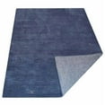 thumbnail image 4 of Rugsotic Carpets Handmade Rugs Hand Knotted Loom Rectangle 4'6''x6'6'' Blue Wool for Indoor Use, 4 of 5