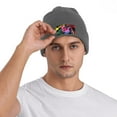 thumbnail image 4 of ZICANCN Bonnet Tricoté Chapeau-Clef Keyboard Keys Bonnet d'Hiver Doux Chaud Classique pour Hommes Femmes Instruments de Musique Silhouettes, 4 of 6