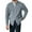 Grey, variant on Wdgfv Men's Baseball Collar Zip Up Knit Sweater Coat Autumn Thickened Casual Outerwear Fashionable Jacket Top Comfortable Streetwear