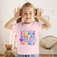 thumbnail image 4 of Shirts for Girls Print Back to School Shirt School Tee Kindergarten Shirts for Girls Kids T Shirt Children Z0B-Pink, 140, 4 of 5