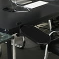 thumbnail image 1 of Luxshiny Armrest Pads Computer Armrest Support Black 1Pack, 1 of 8