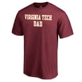 thumbnail image 2 of Men's Maroon Virginia Tech Hokies Team Dad Crewneck T-Shirt, 2 of 3