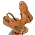 thumbnail image 6 of Women Shoes Women's Fashionable Casual Plus-Size Wedge Heel Height-Increasing Shoes Spring/Summer Style Trendy And Comfortable Beach Sandals Brown 38, 6 of 8