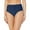 Navy, variant on Duoif Swim Shorts Women, Shorts 82% Nylon 18% Spandex High Waist Daily Woman Swimsuit Bottoms for Women Black L