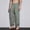 Army Green, variant on Men's Athletic Running Joggers Workout Gym Pants Lightweight Track Casual Quick Dry Mesh Breathable Travel Pant with Pockets Big and Tall Size S-4XL Gray