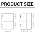 thumbnail image 3 of Mini Binder 3-Hole Refillable Journal Notebook Innner Daily Monthly Planner Refill Paper for 3-Hole Binder, 3 of 5