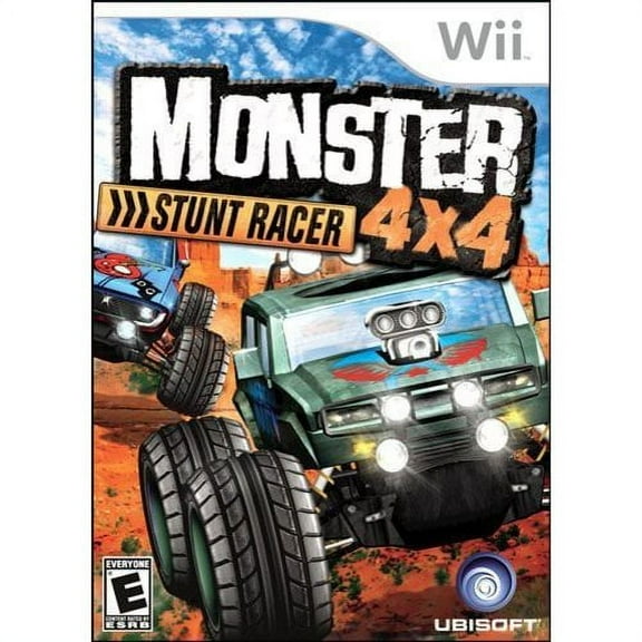 Monster 4X4 Stunt Racer Game Only - Nintendo Wii