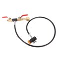 thumbnail image 4 of Manguera de CO2 con manómetro manguera de llenado de CO2 conector para fabricante de soda adaptador de recarga de manómetro para cerveza para soda ANGGREK Otros, 4 of 8