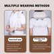 thumbnail image 5 of Hot Compress Cordless Electric Neck Massager Multi-Purpose Adjustables Modes Massager for Women Men Elder, 5 of 5