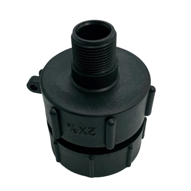 IBC Tanque de agua Adaptador de Conector Adaptador de de agua de montaje de barriles 25.5mm Sunnimix Conector de la válvula