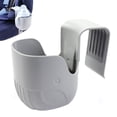 thumbnail image 2 of Universal Car Seat Drink Holder Rack for Home Use - ABS Cup Holder with Elastic Hook Durable Car Seat Accessory for Convenient Beverage Storage, 2 of 8