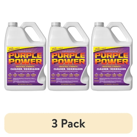 (3 pack) Purple Power Degreaser, 1 Gallon