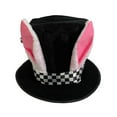 thumbnail image 1 of Top Hat Headwear Rabbits Ears Topper Masquerade Headband Easter Rabbit, 1 of 10